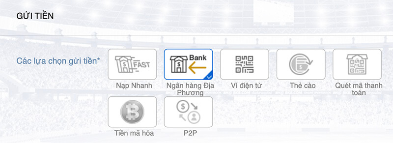 3 phương thức nạp tiền BK8 quan trọng